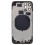 (Black)For iPhone 11 Pro 5.8 inch Back Battery Housing Cover+Middle Plate Frame+Side Buttons Replacement 3