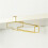 3X Vinglasställ, Underskåp Metall Vinglashållare, Stemware Rack, Hängande Vinglas Stroage Rack Organizer-A 4