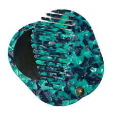 Strong Acetate Travel Mirror Offering Attached Comb For-5