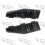 (Rear Left)Compatible Corolla 2003-2006 Rear Bumper Fixed Bracket Rear Bumper Bracket (Middle East Version) 2