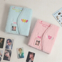 Carpeta A5 para Tarjetas FotográFicas, áLbum de Fotos de íDolo Kpop, Libro para Coleccionar, 80 Tarjetas, 4 CuadríCulas, LáSer