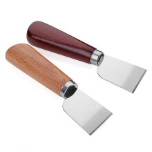 DIY Leather Trimming Knife Cutting Tool DIY Leather Cutting Knife Wooden Handle Tool