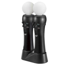 Base de carga doble compatible con los controladores de movimiento PS4 VR Move – Soporte ergonómico