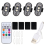 RGB LED φώτα στροβοσκόπιου αεροσκάφους Φώτα μοτοσικλέτας Φλας LED Ασύρματο φως θ 1