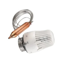 Thermostatic Radiator Valve with Remote Sensor, M30x1.5, 2m Capillary Tube Flexible Temperature Management.