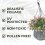 Artificial Floral Hanging Basket UV Resistant 34cm (Pink) 4