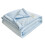 Bubble Texture Soft Bedding Quilt Cooling Comforter-Sky Blue A 1