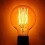 Συσκευασία 6 λαμπτήρων πυρακτώσεως Edison G80 E27 4W, θερμού λευκού, 220V, Light Edition, 0621 3