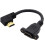Συμβατό με HDMI 2.0v 4K*2K Γωνία 90 μοιρών Αρσενικό σε Θηλυκό Καλώδιο Προέκτασης Βά 3