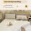 Comfortable Quilted Mattress Quilted Fitted Bed-Light coffee B 7