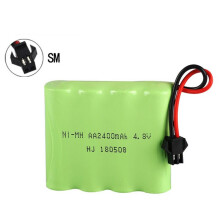 4X 4.8V 2400MAh Ni-MH Groupe de Batterie RC Jouet Électrique Éclairage AA 4,8 V 2400 Batterie pour RC Jouets