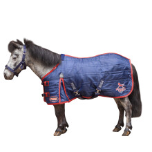 (4', Navy) Gallop Ponie Standard-Neck Horse Stable Rug