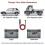 Συμβατό με ALLPOWERS S2000, Bluetti EB55, Anker 757/767, Καλώδιο φόρτισης XT60 12V σε 24V 5