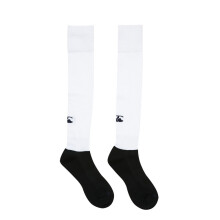 (9 UK Child-11.5 UK Child, White) Canterbury Childrens/Kids Club Socks