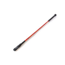 (26in, Red) HySCHOOL Silver Riding Whip