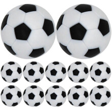 12pcs Table Soccer Foosballs Replacements Foosball Balls Table Soccer Balls Mini Foosball Accessory