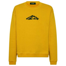 (M, Sunflower) DSquared2 Unisex Adult New Generation Icon Relaxed Fit Sweatshirt