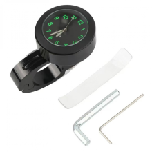 Waterproof Bike Watch Glow In Dark Clock Motorcycle Alluminum Alloy Dial Mini For Mounting Bicycle Handlebar Dropship 26-27s
