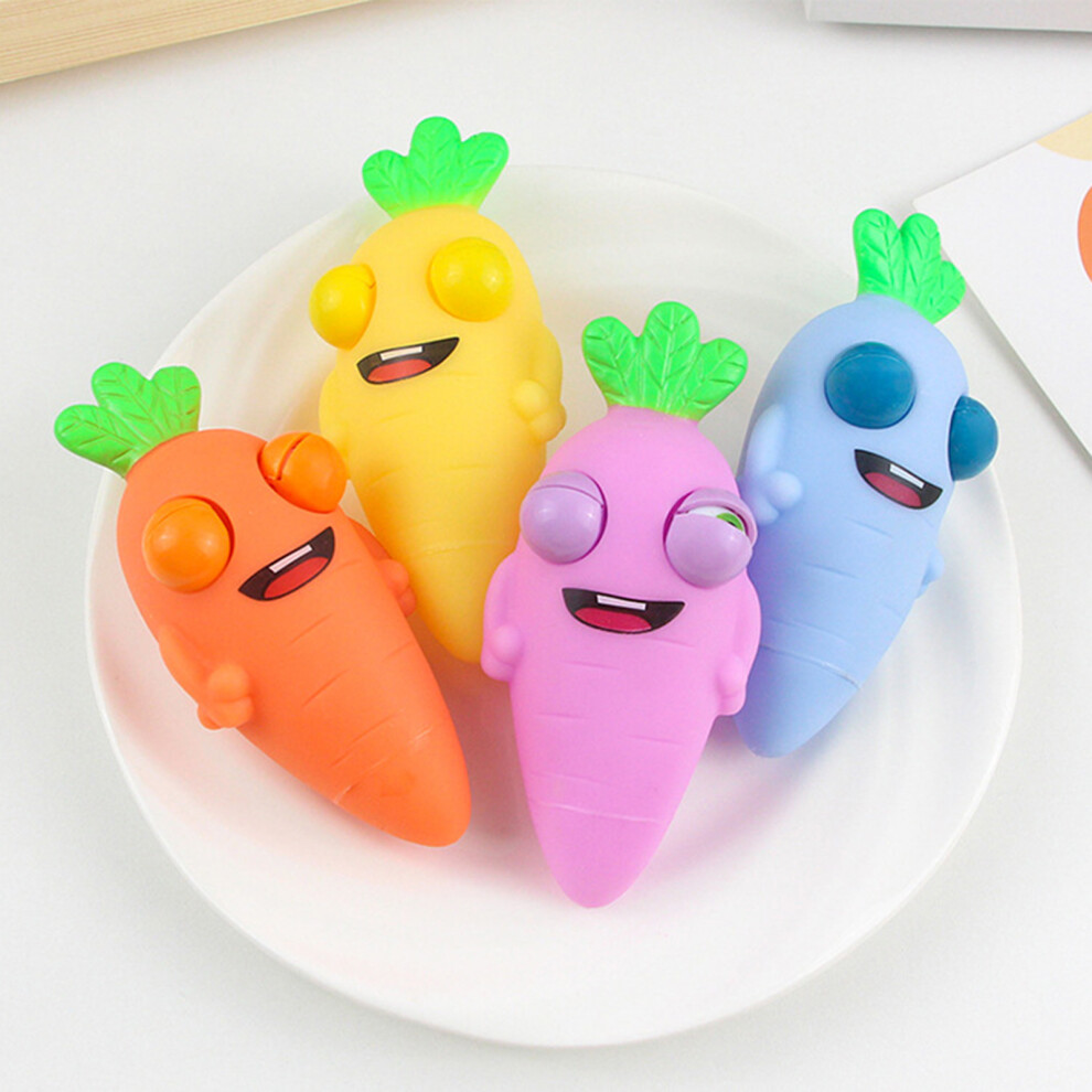 Dcph-Clothing Stress Relief Carrot Squeeze Toy For Kids & Adults