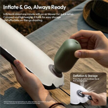 UA50 50W Bi-Color Inflatable Air Tube Light 2700K-6500K Handheld LED Light Stick Portable Photography Light Wand