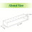 Transparent Acrylic Rectangular Vase with 12/16 Hole Options, Perfect for Modern Floral Arrangements  Dining Tables. 2 8
