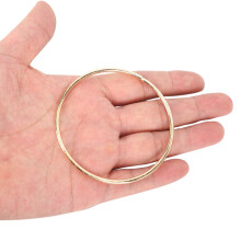 20 Pack 3 Inch Gold Dream Catcher Metal Rings Hoops Macrame Ring for Dreamcatchers and Crafts