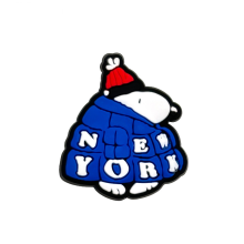 Søte Snoopy tegneserieskoanheng - Mykt PVC DIY-skotilbehør til treskosandaler