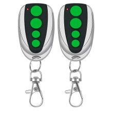 Telecomando M12 per apriporta automatico, trasmettitore a 4 pulsanti per cancelli scorrevoli a battente, 433,92 MHz, confezione da 2