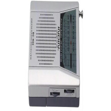 Radio portatile AM/FM BC-R60 – Sintonizzazione manuale, 2 bande, formato tascabile, con clip da cintura