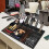 Universal Hair Cutting Accessories Mat With Secure Magnetic 3