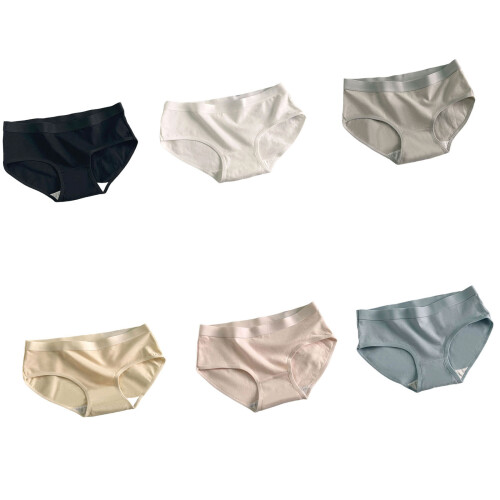 Höschen mit hoher Taille für Damen,-Gemischte Farben XL
