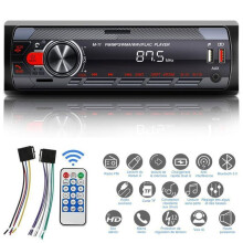Bluetooth-Autoradio – Doppel-DIN – 4 x 45 W – Sprachsteuerung – 7 Farben