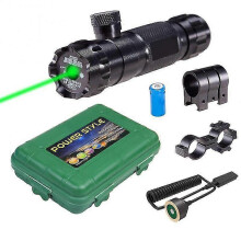 Pointeur laser puissant en aluminium usiné CNC, viseur laser vert de haute qualité, rouge durable