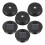 6 Pack Solar Lantern Replacement Tops, LED Solar Panel Lid Parts for Outdoor Hanging Lanterns 1