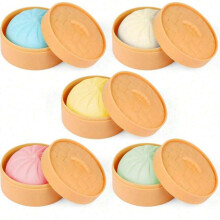 5 Piece Set Daily Stress Relief Toys, Colorful Bread Squeeze Doll, Tactile Stress Relief Doll, Elastic Desktop Squeeze B