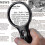Macular Degeneration Magnifying Glass with LED Light and Durable Lens 1