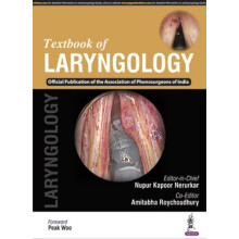 Textbook of Laryngology by Nupur Kapoor Nerurkar Hardcover Book