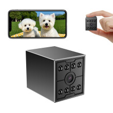 Securitate Yelton W07 1080P: 32GB, Mișcare + Viziune Nocturna, Alertă Baterie Descărcată, Type-C, Cloud/BT, 800mAh/6H