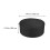 Professional Chef Cap Adjustable Ribbon Unisex Breathable Black Cotton Cloth 2Pcs 2