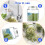 4 Pack Mason Jar Sprouting Lids Stainless Steel Rustproof Mesh Strainer for Seeds and Microgreens 4