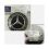 Black Flat Hood Badge Emblem Replacement Part for Car Front Grille, Durable ABS, Glossy Black 2
