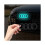 Black White 249mm Car LED Front Grille Emblem Lamp Static White Light for A3 A4 A5 Models 4