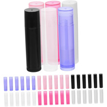 60 stuks lege lipsticktubes voor doe-het-zelf lippenbalsem, navulbare lippenbalsemtubes voor thuisgebruik