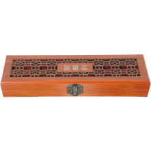 Draagtas voor mondharmonica van hout, lichtgewicht, met 24 gaten.