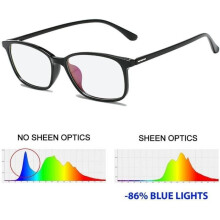 TR90 Gaming-Brille: entspiegelt, flimmerfrei, Blaulichtfilter; PC-Brille.