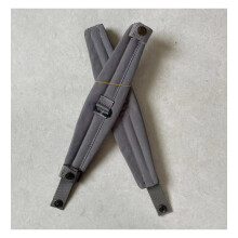 (Schulterpolster in Nebelgrau) Universelle Ersatz-Schulterpolster für 16-Liter-Rucksäcke, komfortable, gepolsterte Gurte