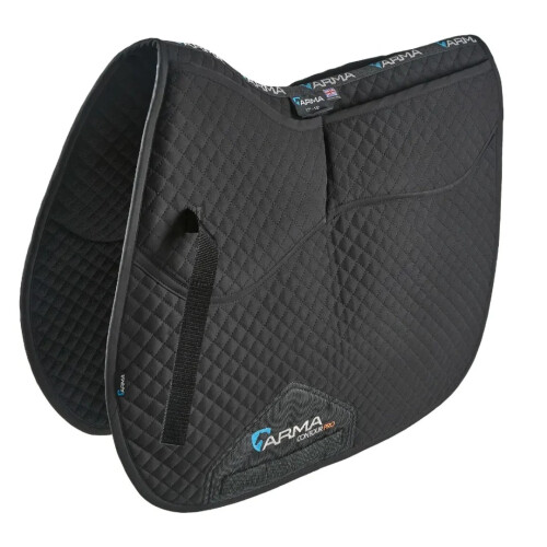 (15cm - 16.5cm, Black) ARMA Corrective Horse Saddlecloth