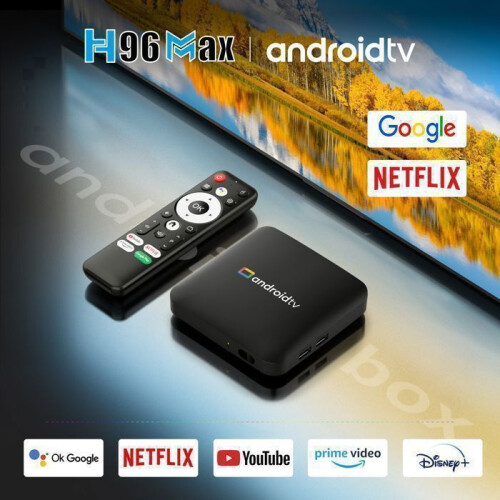 Android Box - TV Box - 4K - 2+8GB - IPTV Box - Android 14.0 - Android TV - 2.4/5.0GHz Wi-Fi - Multimedia Box 1