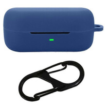 Silikónové puzdro kompatibilné s Bluetooth slúchadlami Sony WF-C510 s prackou proti strate