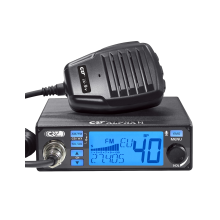 CRT Alpha N AM/FM CB Radio 40 Ch, 4W, 12V/24V